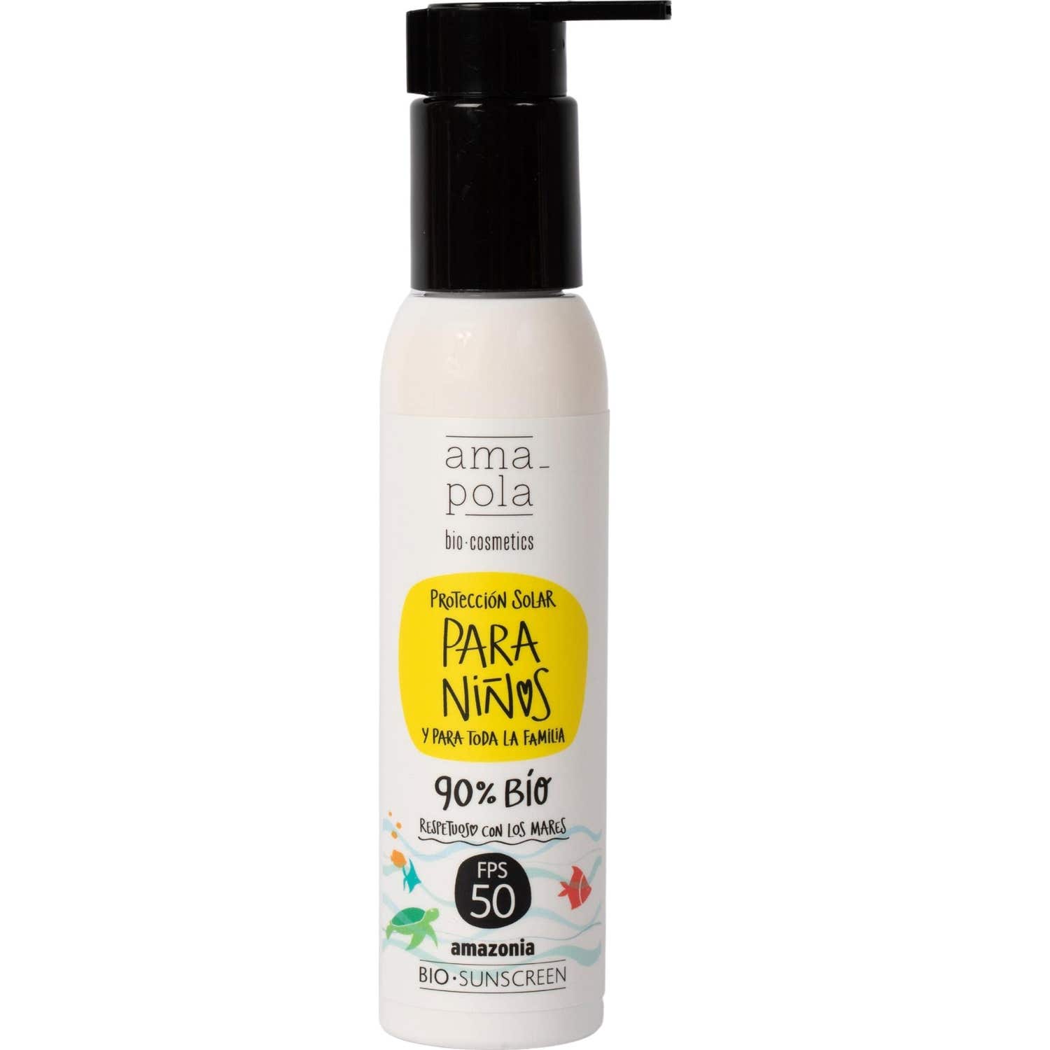Amapola Biocosmetics Amazonia Protector Solar Niños Spf50 125ml