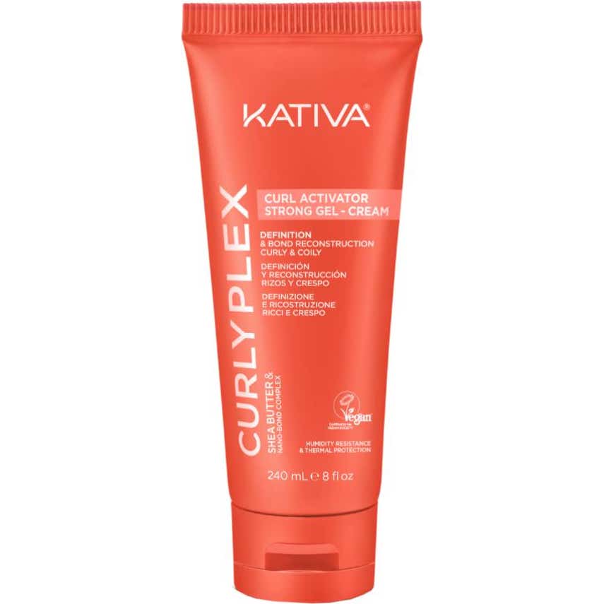 Kativa Curly Plex Ativador Gel-Creme Forte 240ml