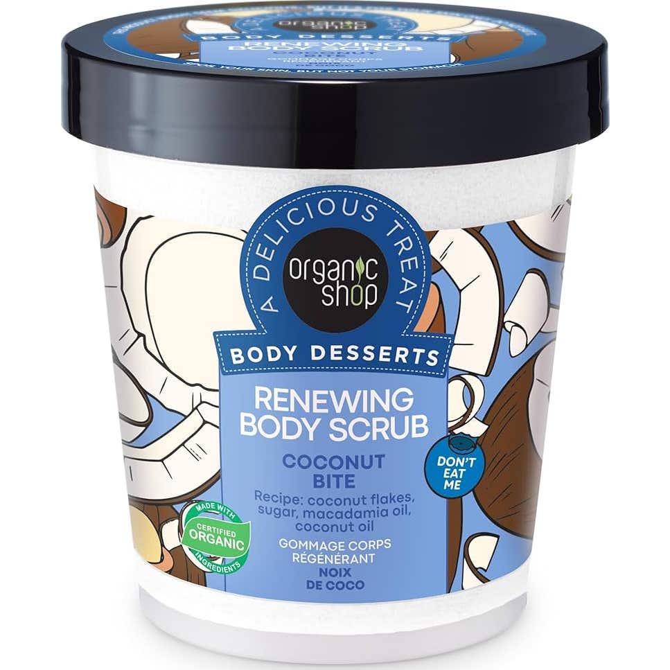 Organic Shop Body Desserts Renewing Body Scrub Coconut Bite 450 ml