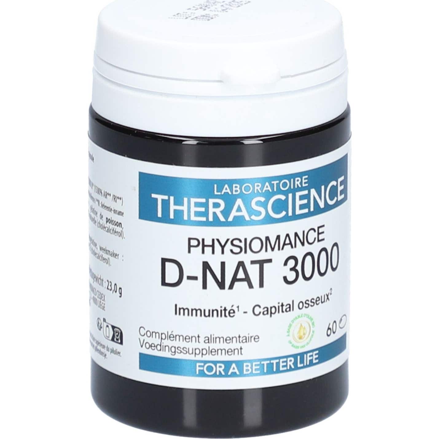 Physiomance D-Nat 3000 60caps