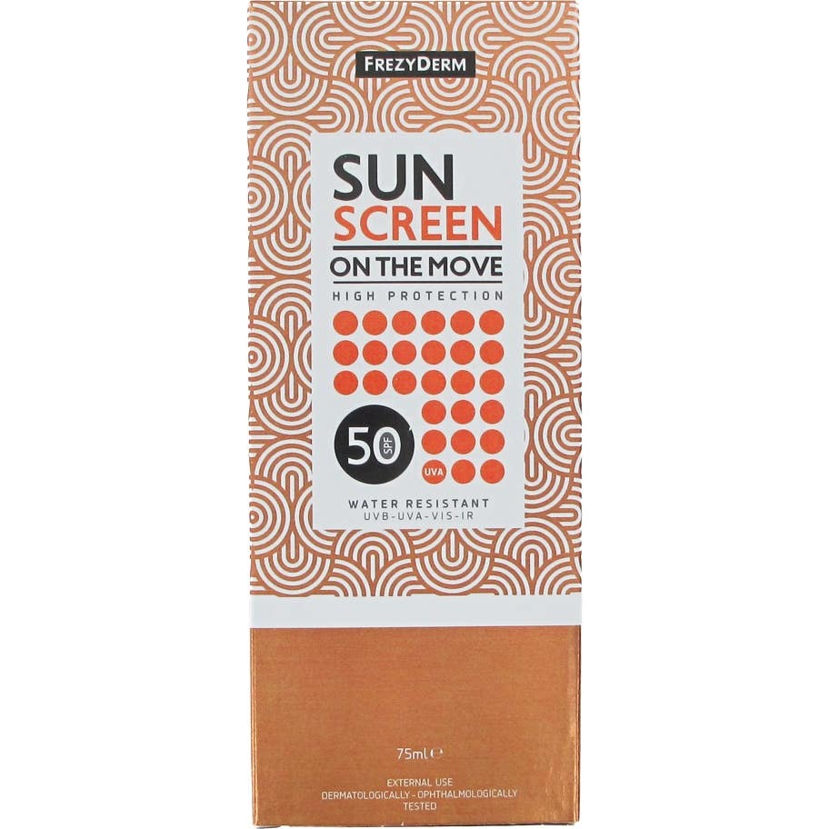 Frezyderm Sun Screen On The Move Spf50 Bruma Super Fina 75ml