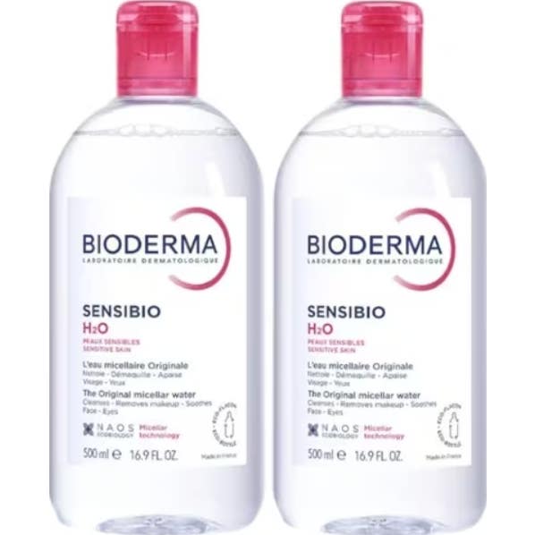 Bioderma Sensibio H20 Agua Micelar 2x500ml