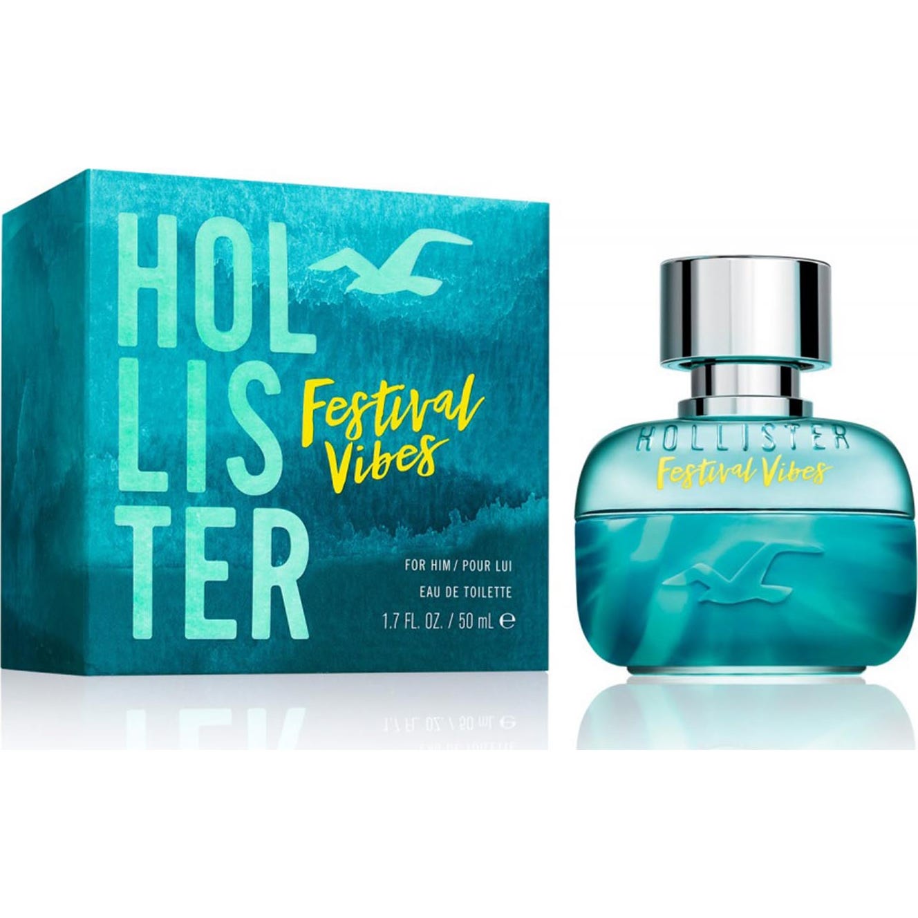 Hollister Festival Vibes For Him Eau de Toilette Vaporizador 50ml