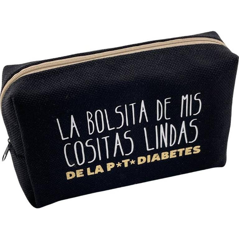 Ikooki Bolsita Cositas Estuche Diabetes Negro 1ud
