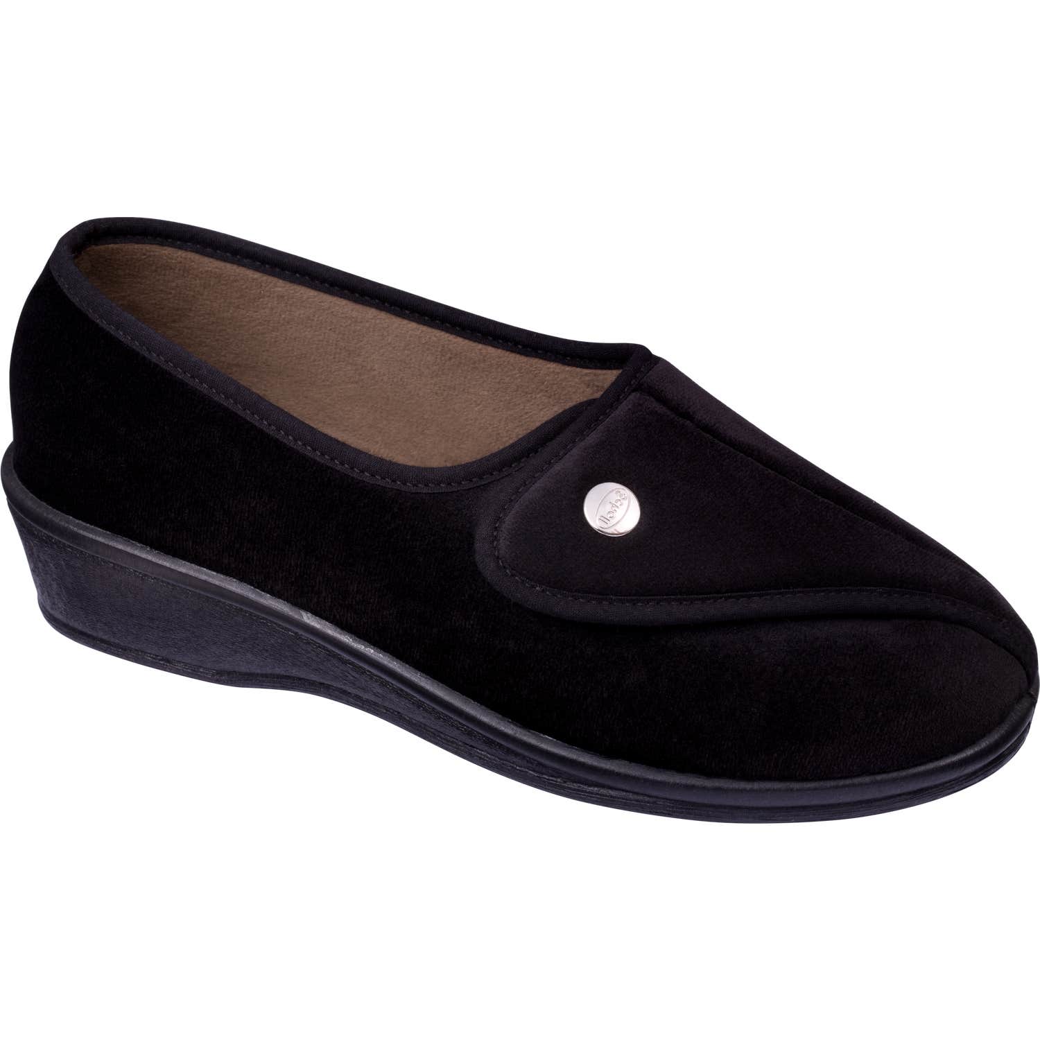 Scholl Lilibeth Pantufla Negro Talla 38 1 Par
