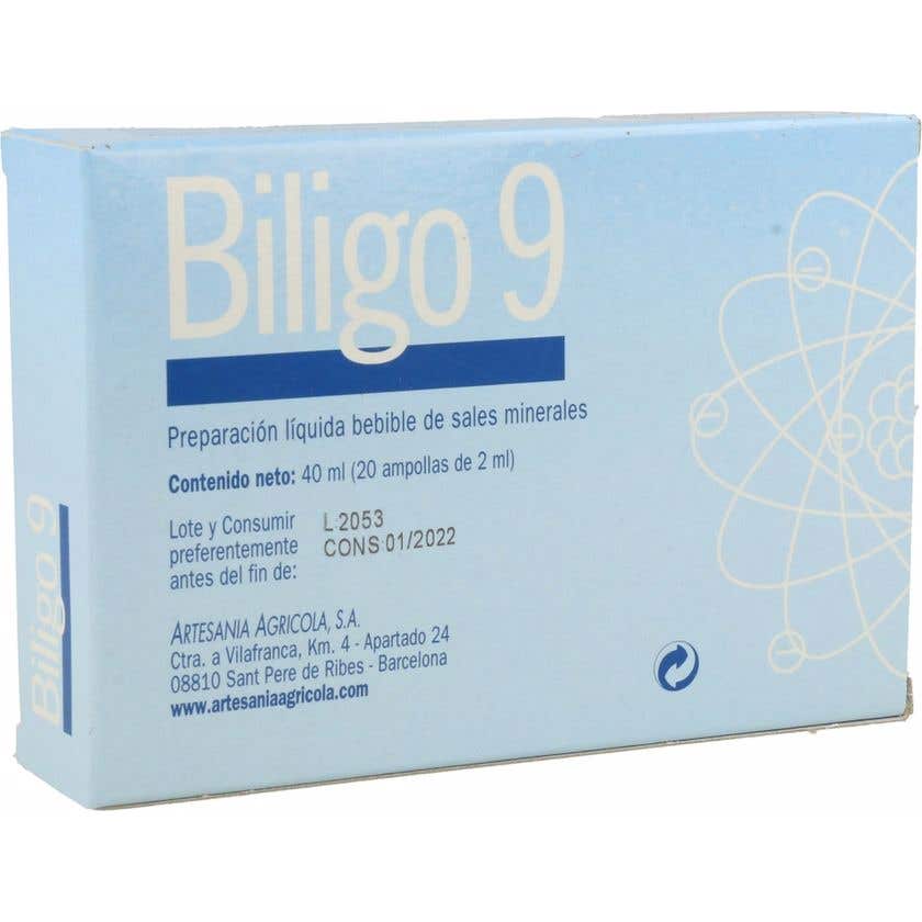 Artesanía Agrícola Biligo 9 Silicio 20 Ampollas