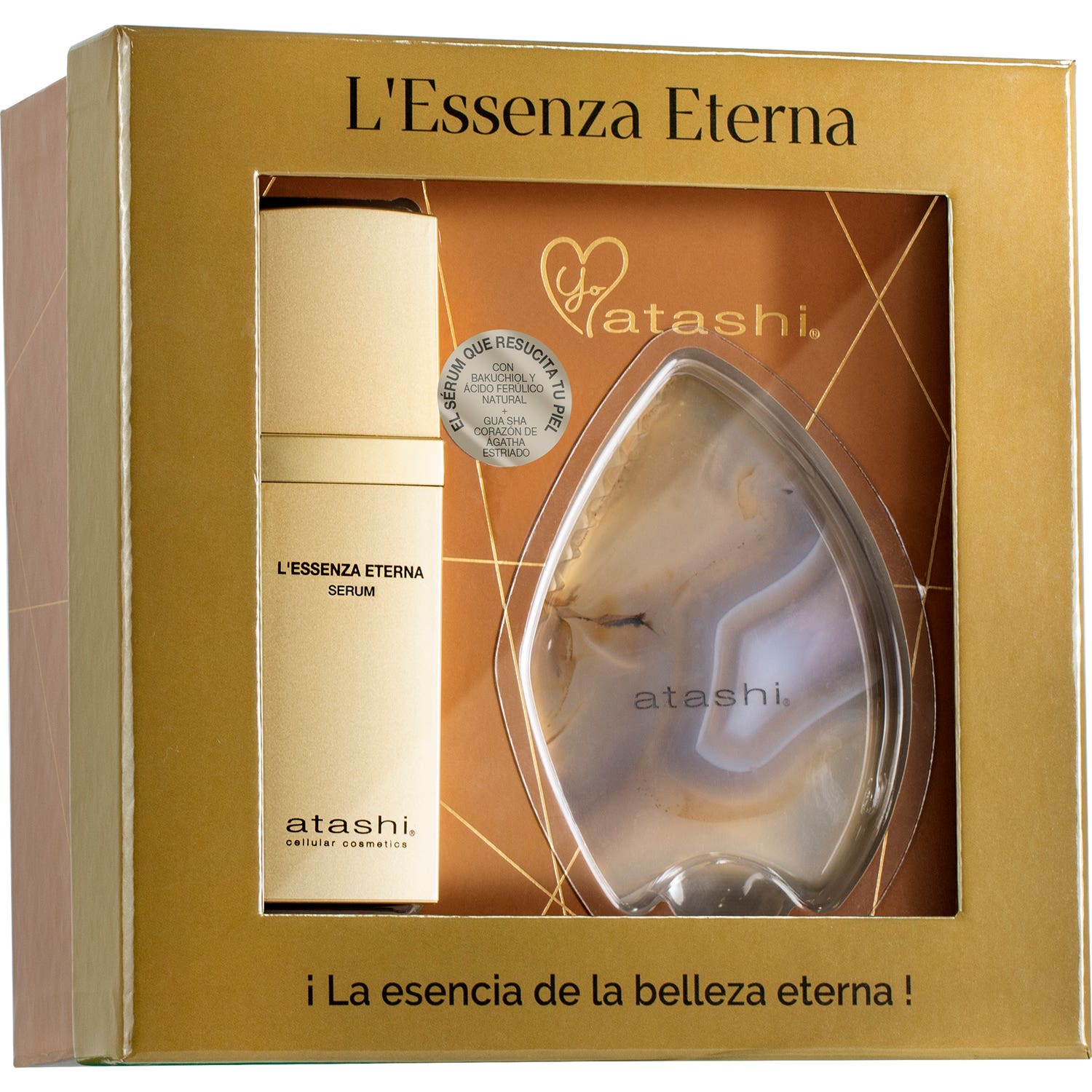 'Atashi Cofre L''Essenza Eterna Antiedad Sérum + Gua Sha'