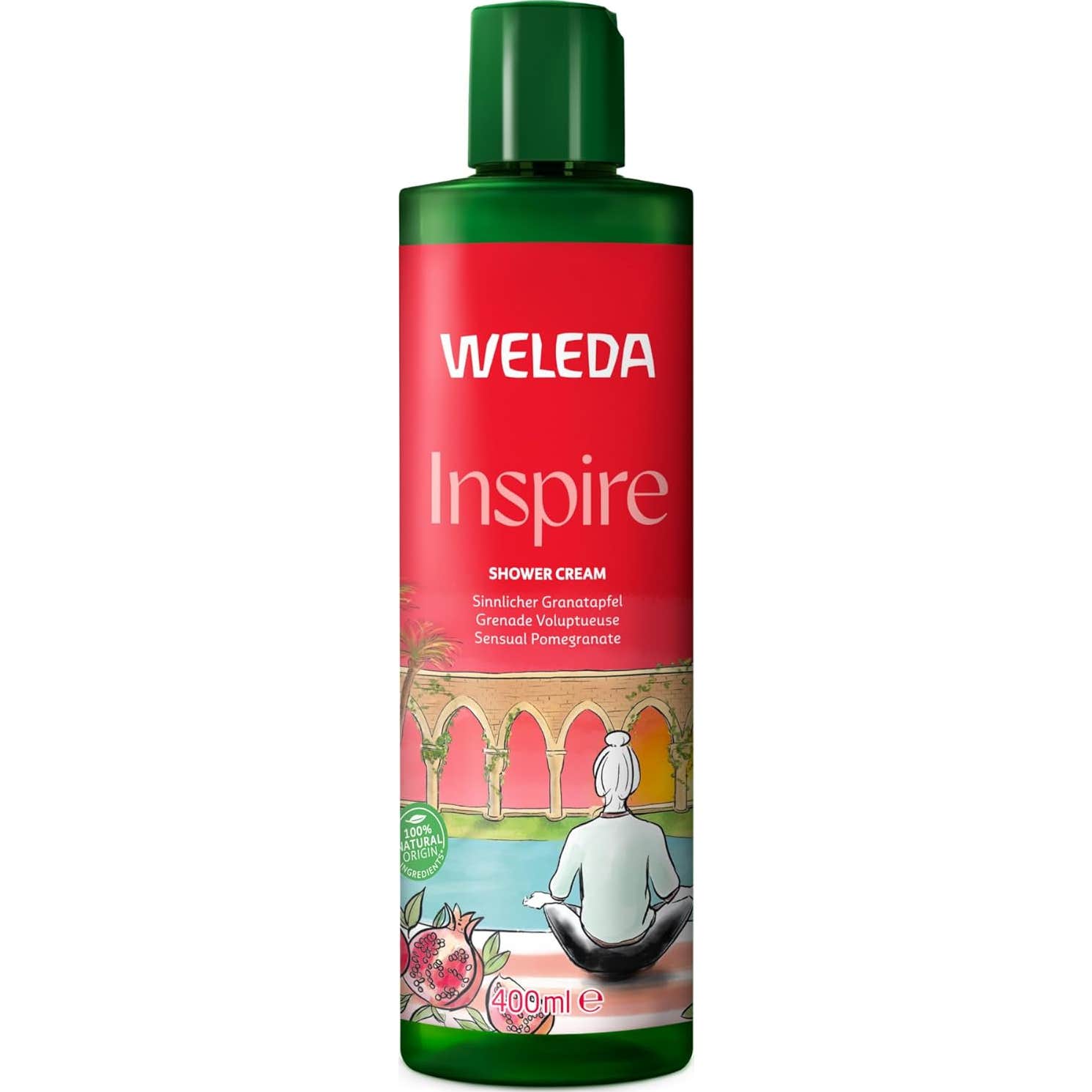 Weleda Inspire Gel de Ducha Cremoso Granada 400 ml