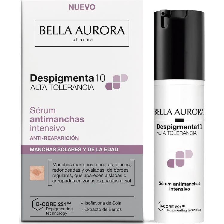 Bella Aurora Despigmenta10 Sérum Antimanchas Intensivo Manchas Solares y Edad 30 ml