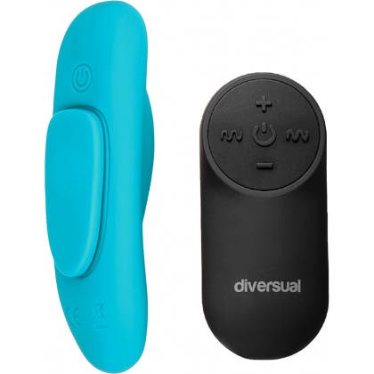Diversual Venus Tanga Vibrador Turquesa 1ud