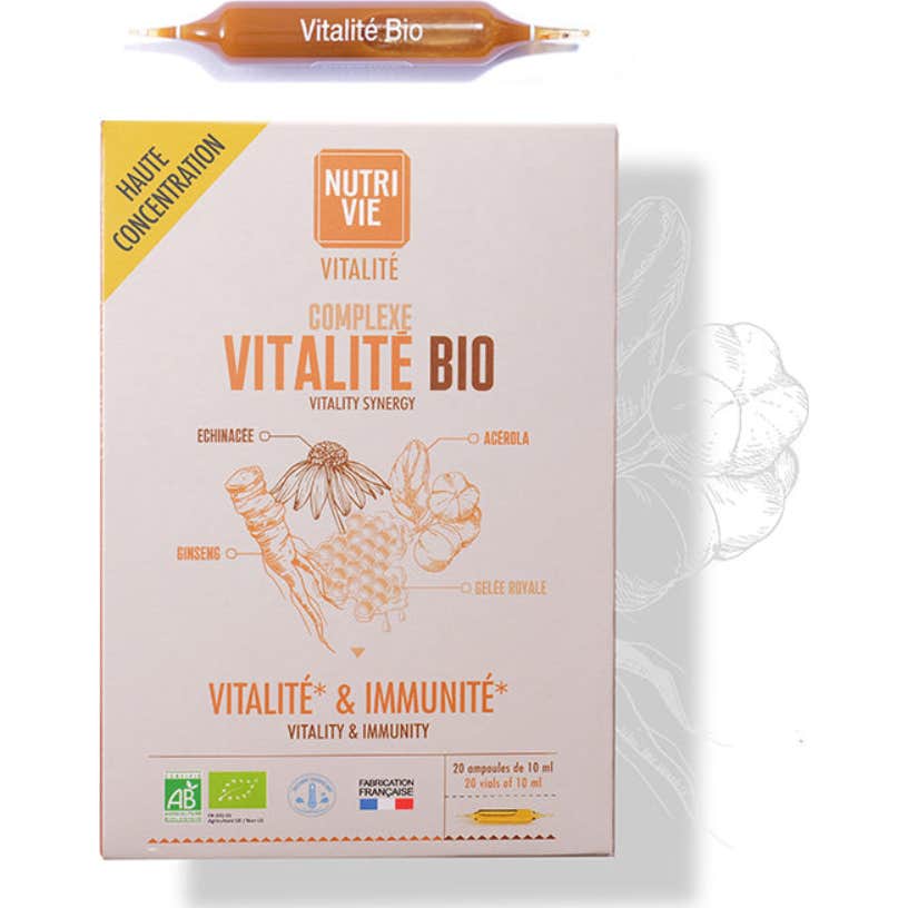 Nutrivie Ampollas Complejo Vitalidad Bio 20x15ml
