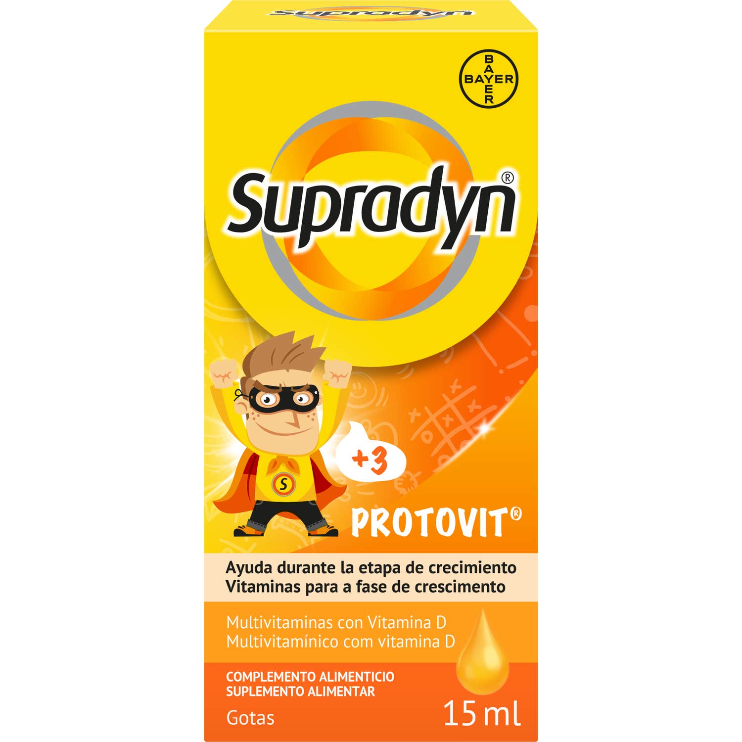 Supradyn Protovit Gotas Niños 15ml
