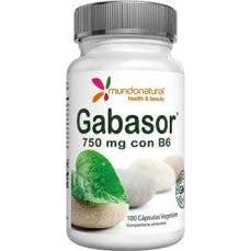 Mundo Natural Gabasor 750mg Con B6 100cap