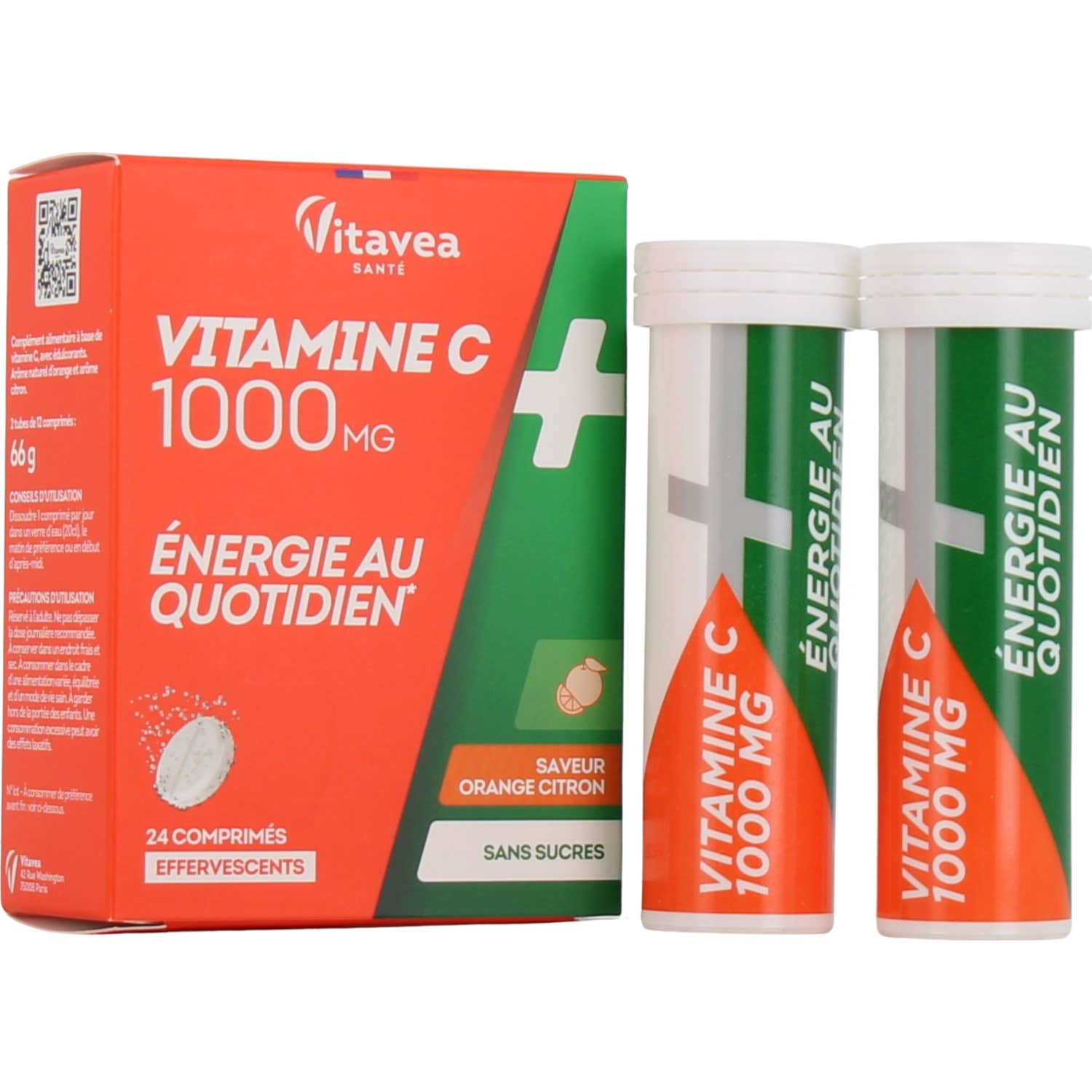 Vitavea Vitamina C 1000mg Naranja Limón 24comp