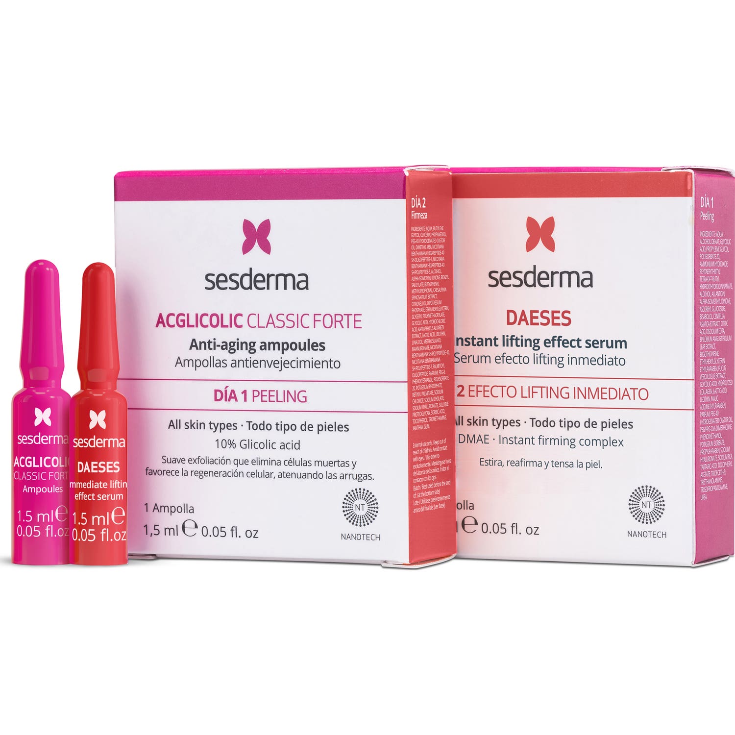 Sesderma Pack Peeling + Reafirmante 2x1,5ml