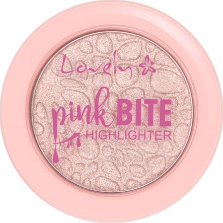 Lovely Iluminador En Polvo Pink Bite Highlighter 1 ud