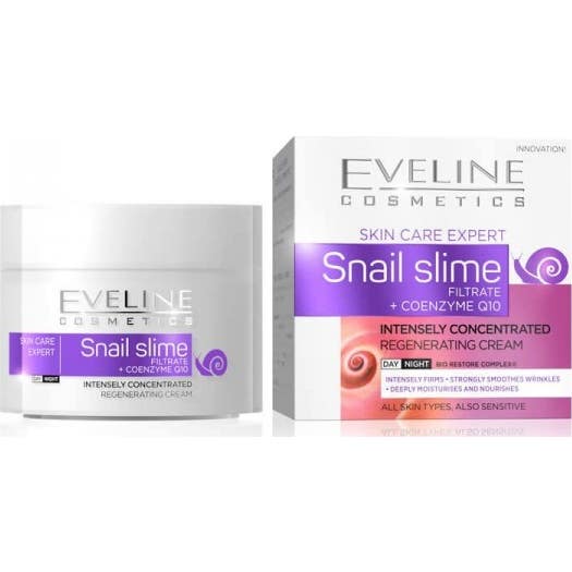 Eveline Cosmetics Snail Slime Filtrate+ Coenzyme Q10 Cream 50ml
