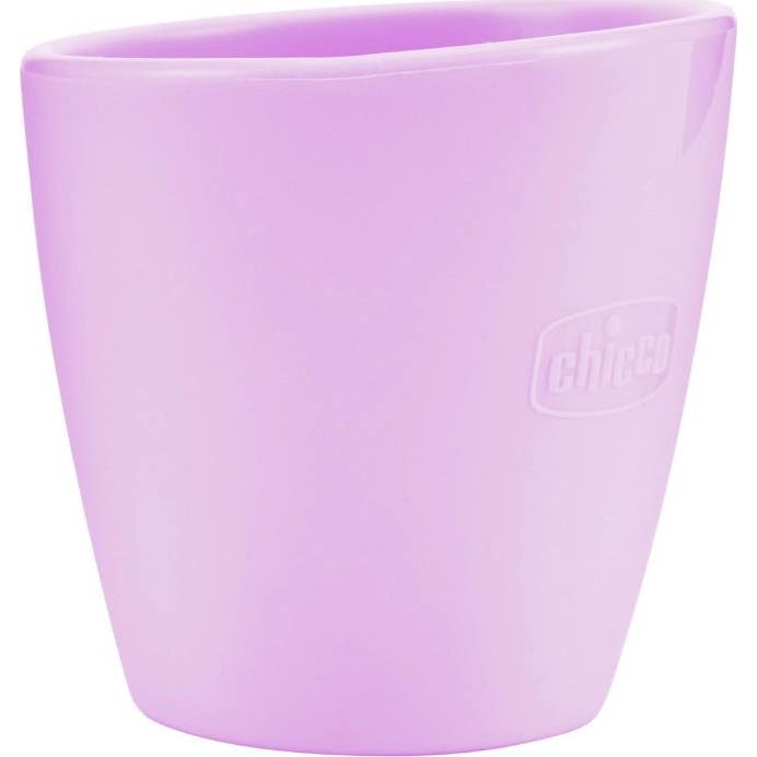 Chicco Vaso Silicona Rosa 6 M+ 1 ud