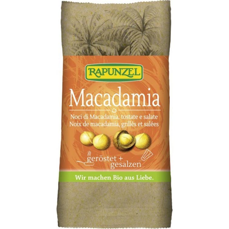 Rapunzel 5 X Nueces De Macadamia 50 G - Imagen 2