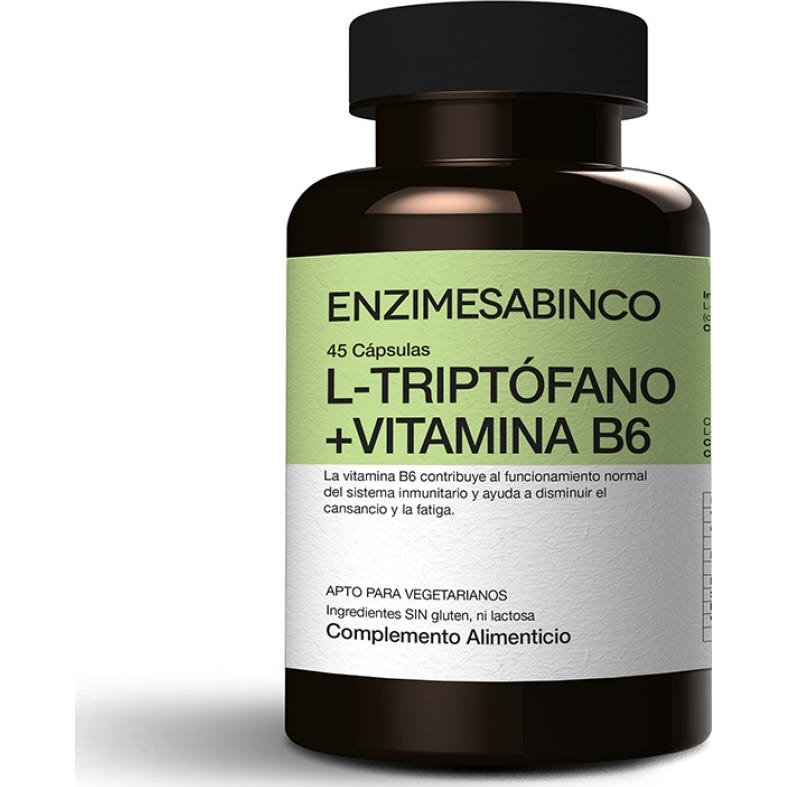 Enzime Sabinco L-Triptófano 500 mg 45 caps