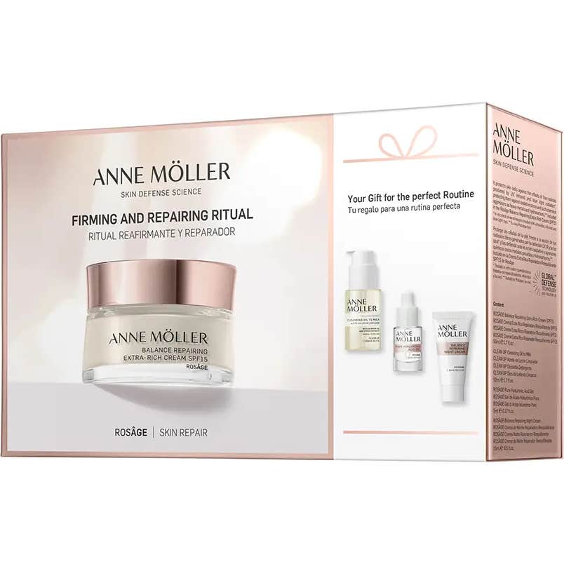 Anne Möller Rosâge Firming & Reparing Ritual Set Extra Rich Day Cream