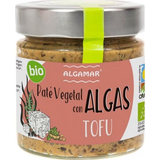 Algamar Paté Vegetal de Algas con Tofu 180 g