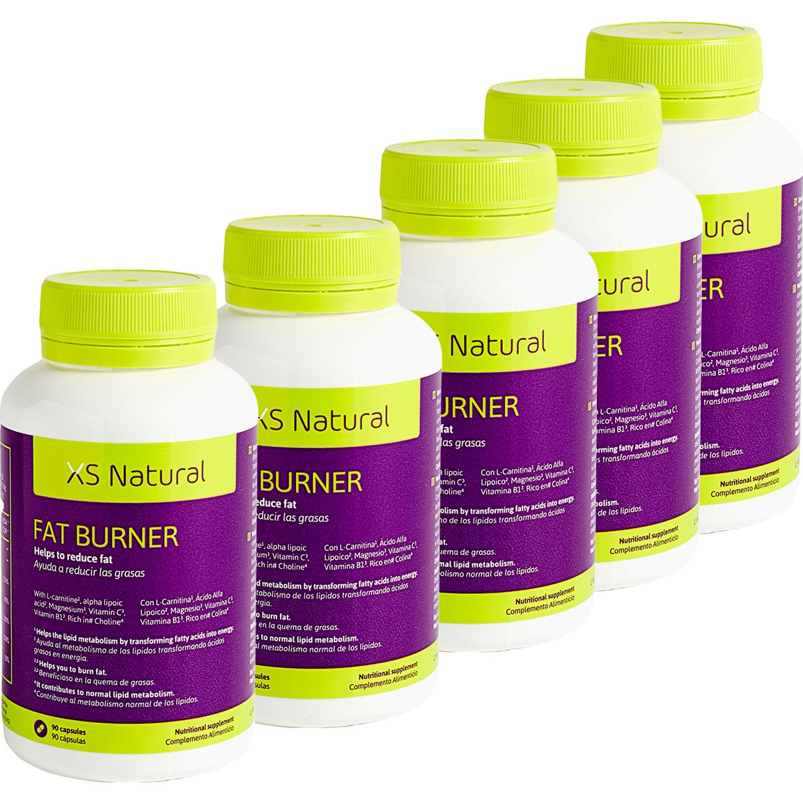 Xs Natural Fat Burner 5x90caps | Natural Doctor