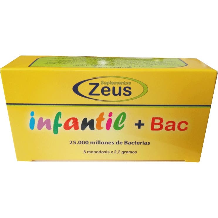 Zeus Infantil+Bac 8 Sticks monodosis