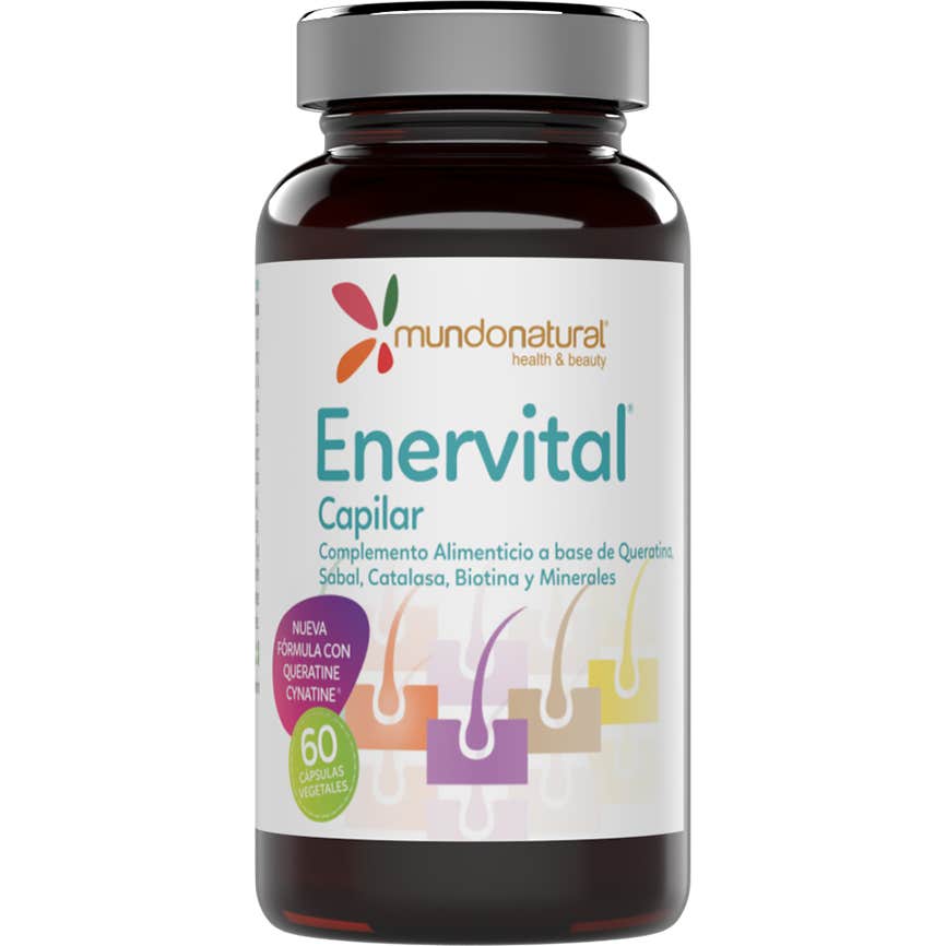 Mundo Natural Enervital Capilar 60 Caps