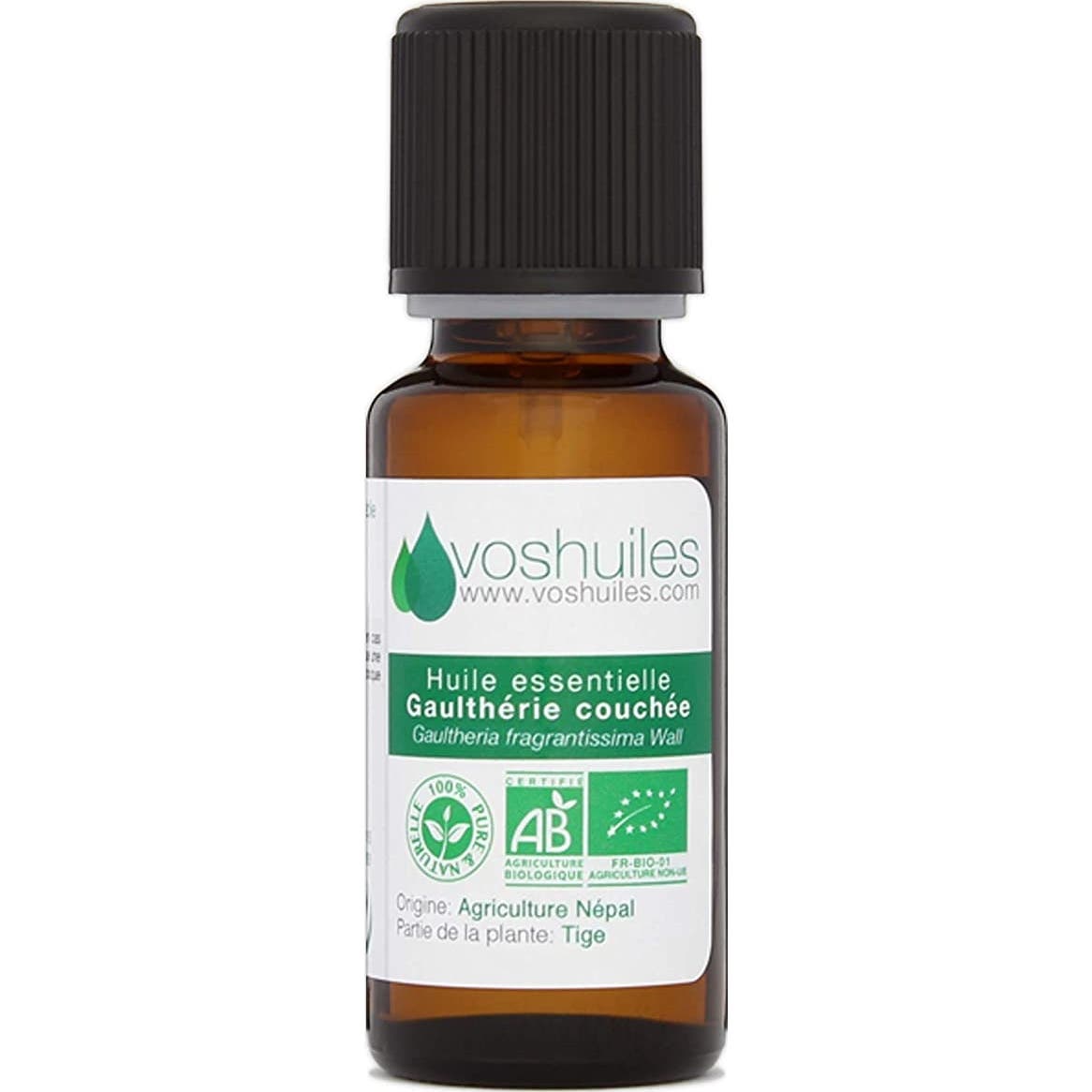 Voshuiles Aceite Esencial BIO de Gaulteria 60ml