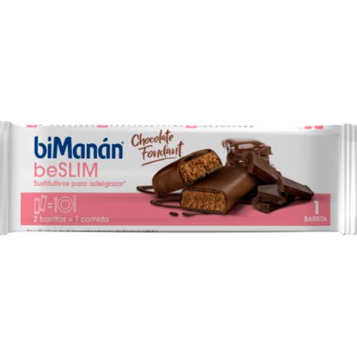 Bimanán® Sustitutive Sabor Chocolate Fondant 1 Barrita