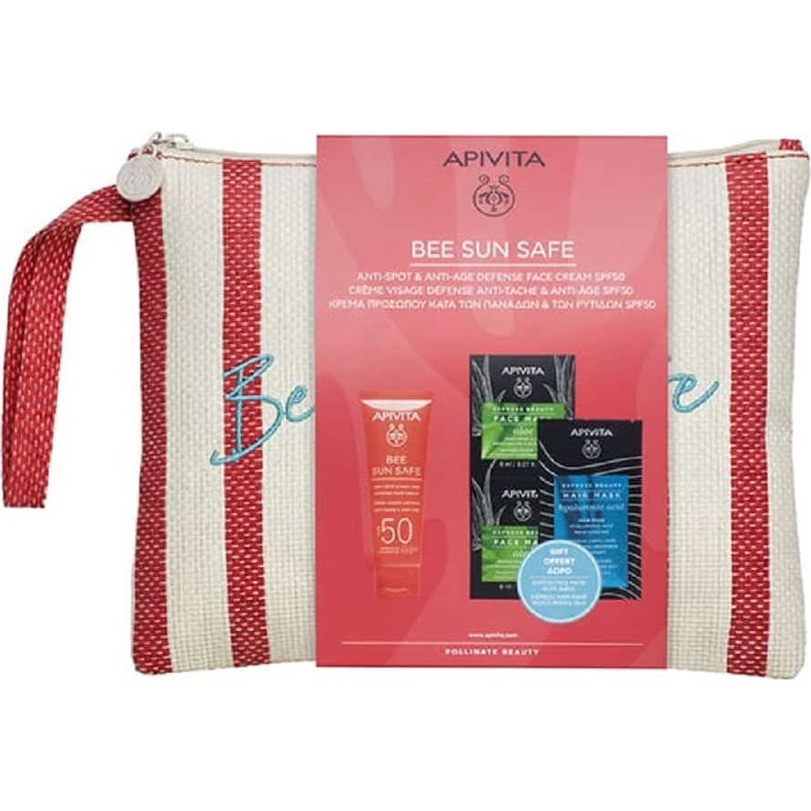 Apivita Bee Sun Safe Pack Anti Spot & Anti Age Defense Crema Facial SPF50 1ud