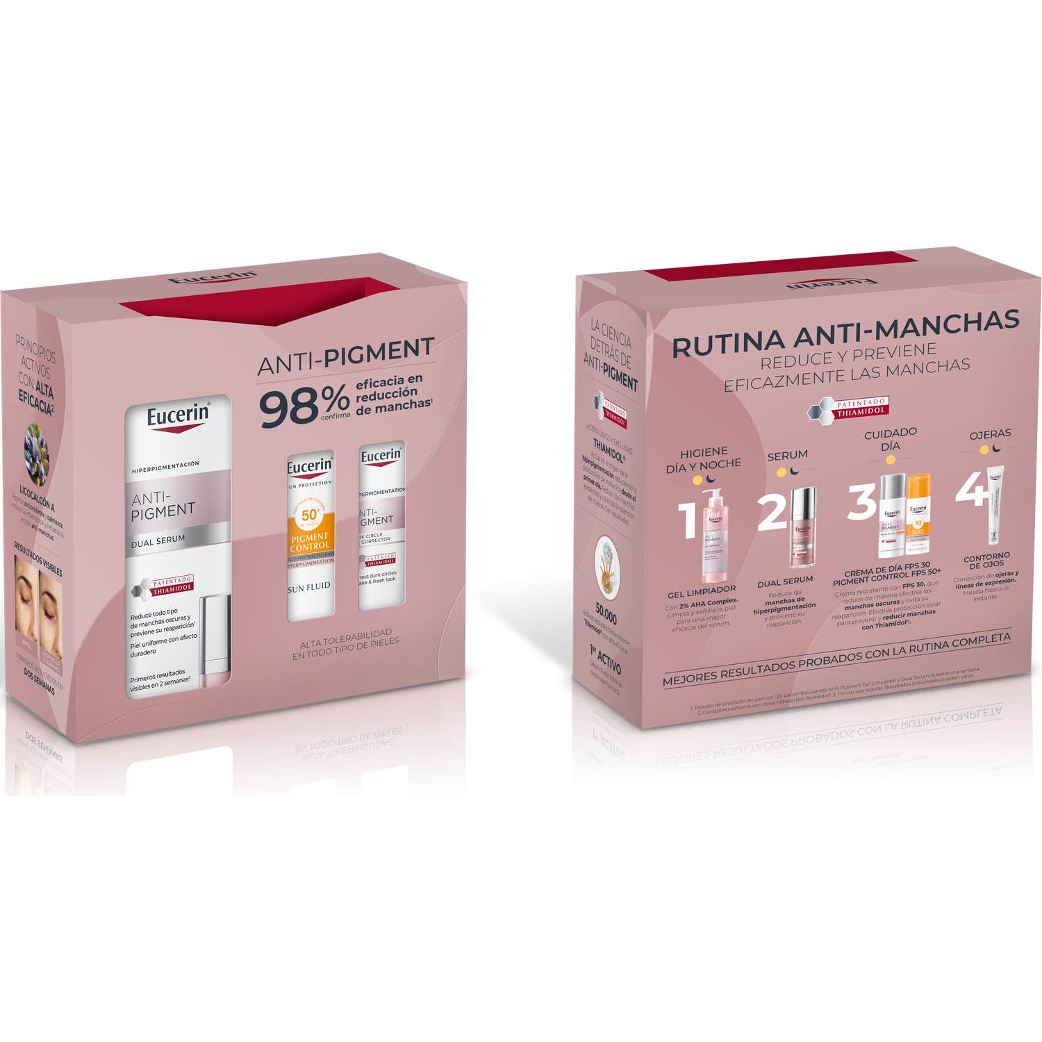 Eucerin Pack Anti-Pigment Dual Sérum + Sun Pigment Control + Contorno de Ojos