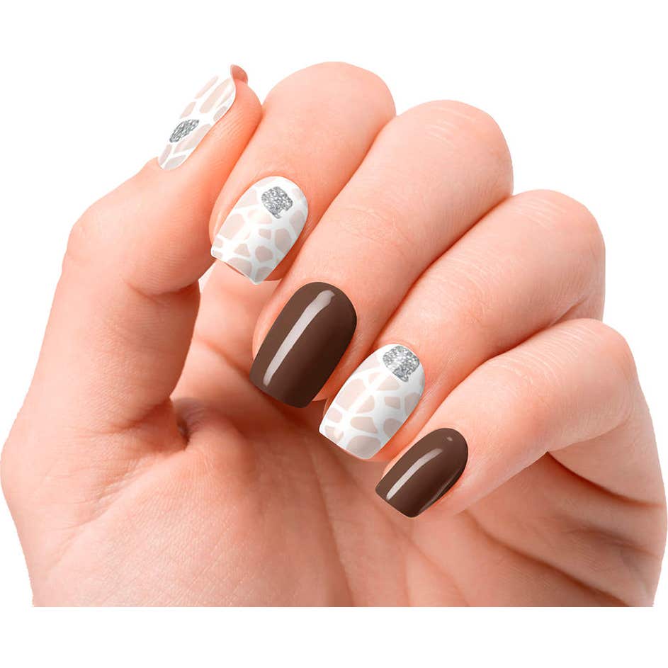 Nooves Suzanne Premium Glam Lámina Uñas Glitter 20uds