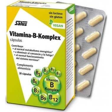 Salus 10 X Vitamina B Komplex 30 Cápsulas - Imagen 2