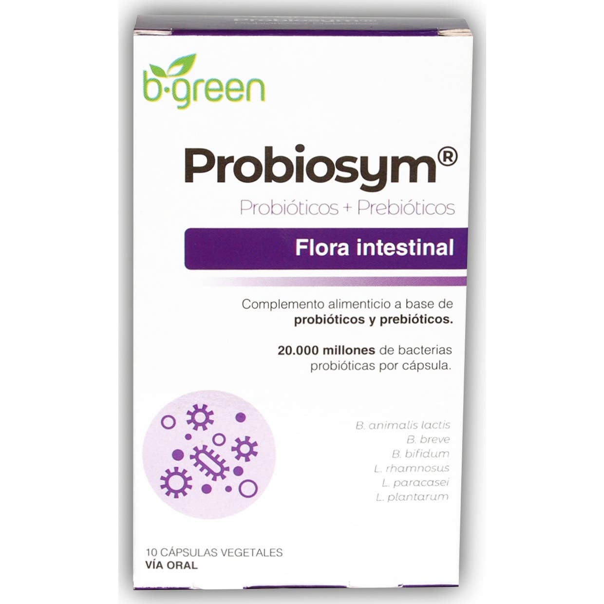 B-Green Probiótico Probiosym 10caps