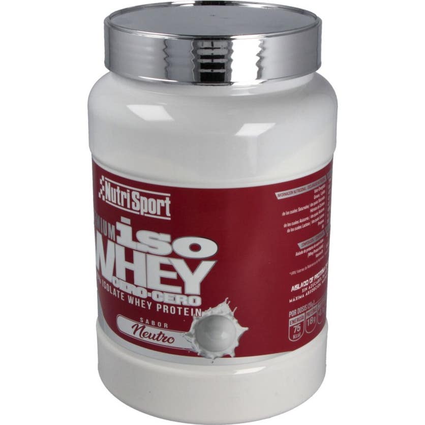 Nutrisport Premium Iso Whey Cero Cero Sabor Neutro 1kg