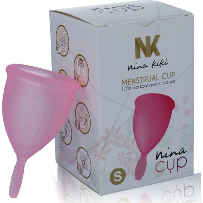 Nina Kiki Copa Menstrual Talla S Rosa 1ud