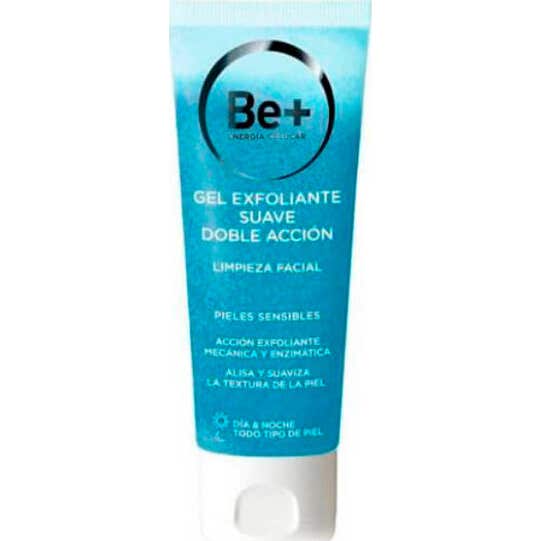 Be+ gel Exfoliante Suave Doble Acción 75 ml