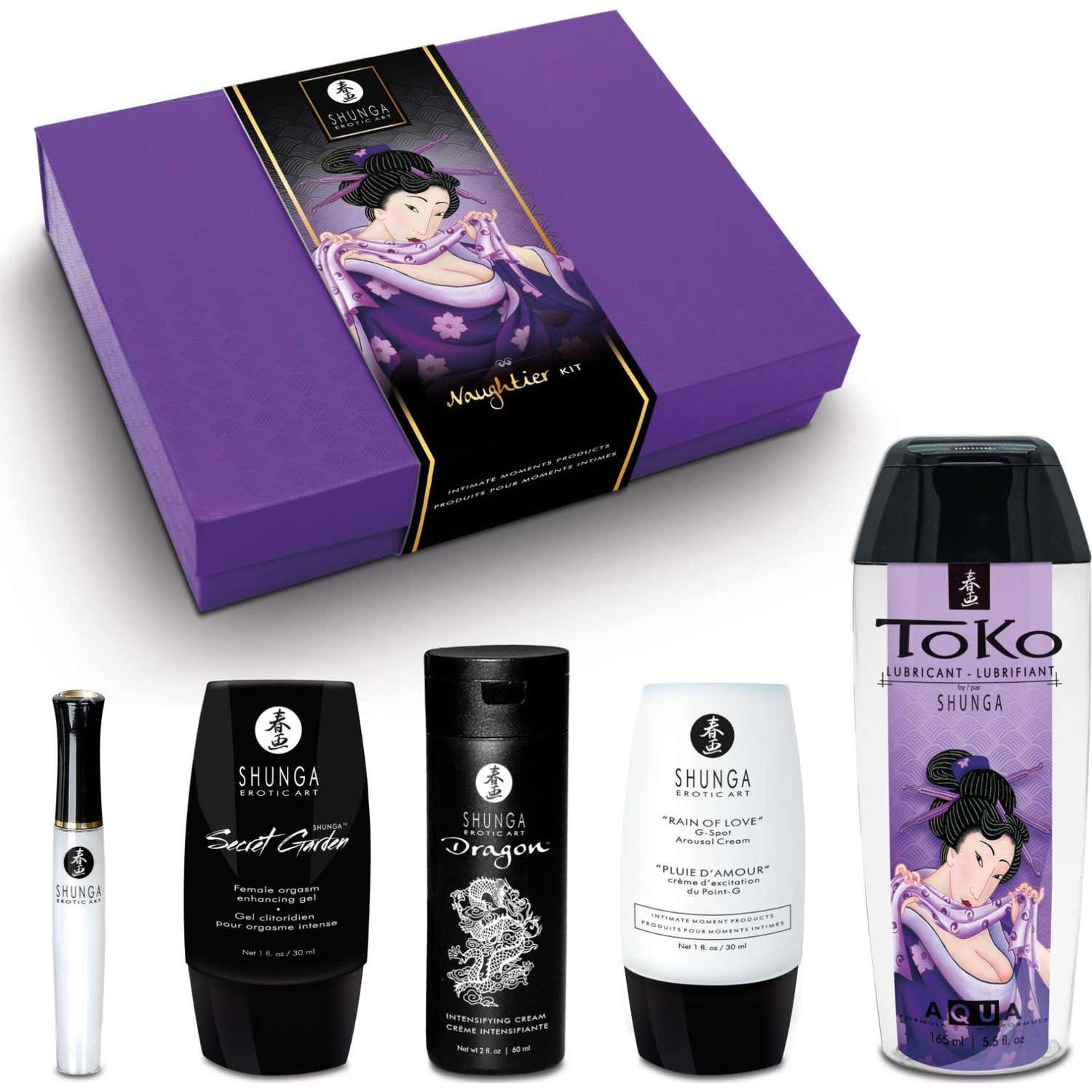Shunga Naughtier Kit 5uds