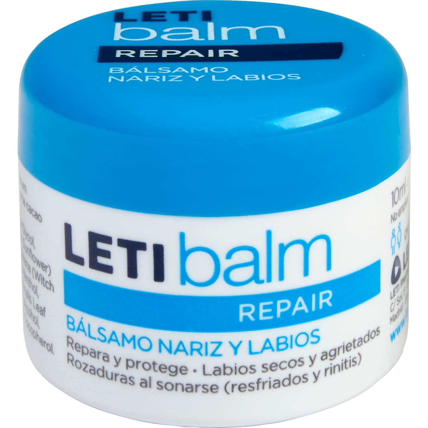 Letibalm Repair Bálsamo Nariz y Labios 10ml