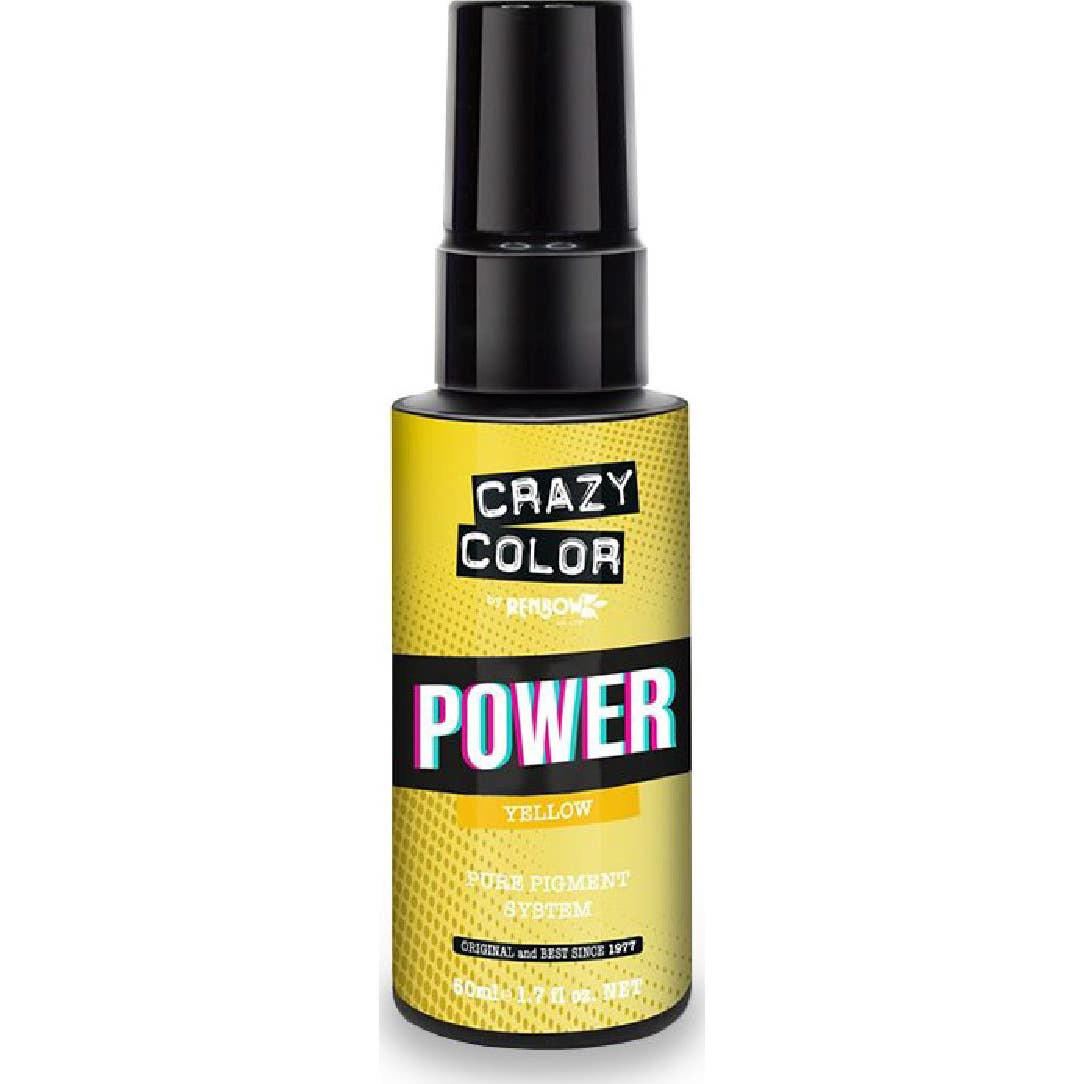 Crazy Color Power Pure Pigment Yellow 50ml