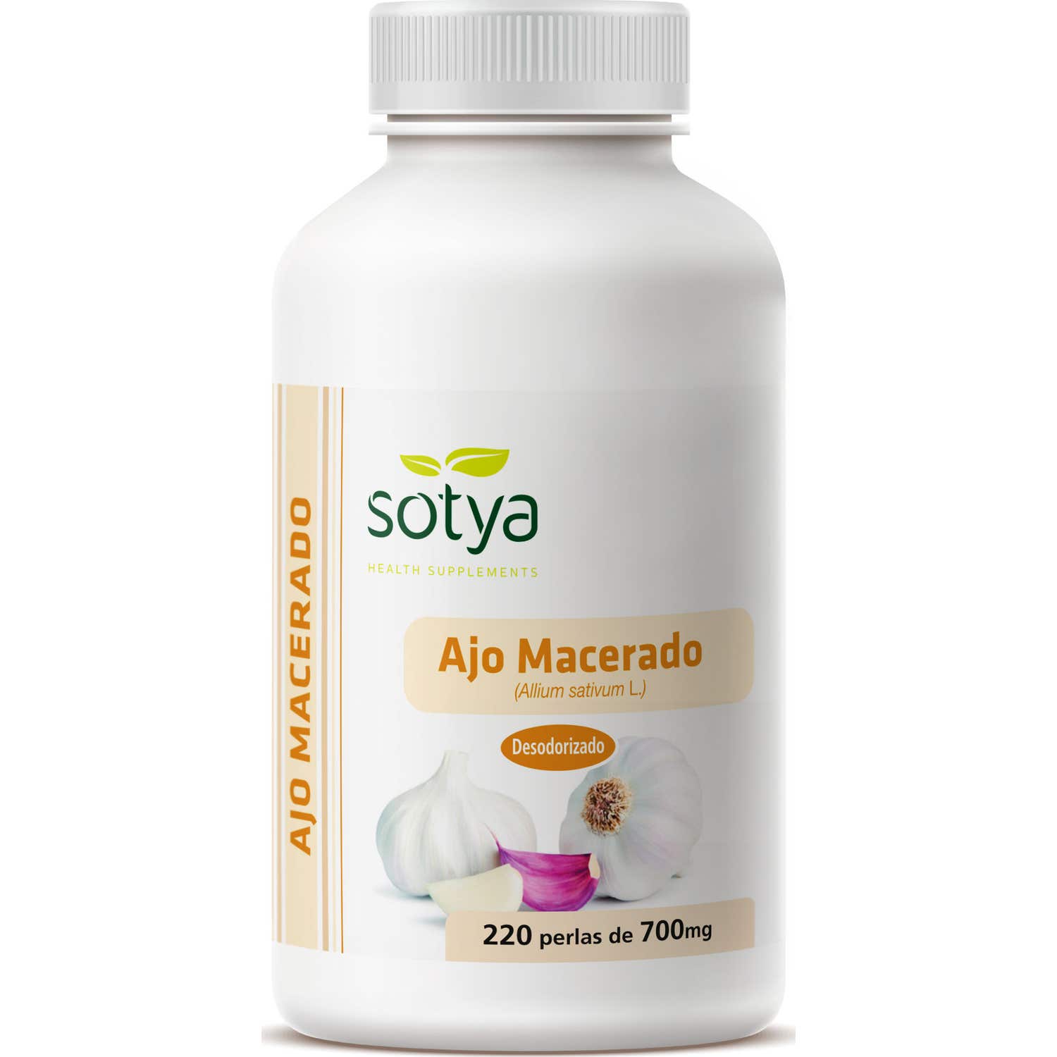 Sotya Ajo Macerado 500mg 220 perlas