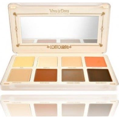 Viva la Diva Cream Contour Palette Medium Dark 60 g
