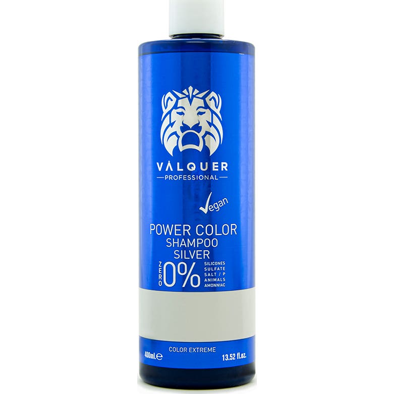 Valquer Champu Power Color Plateado 400 Ml