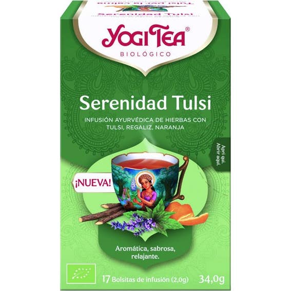 Yogi Tea Serenidad Tulsi Bio 17 Sobres