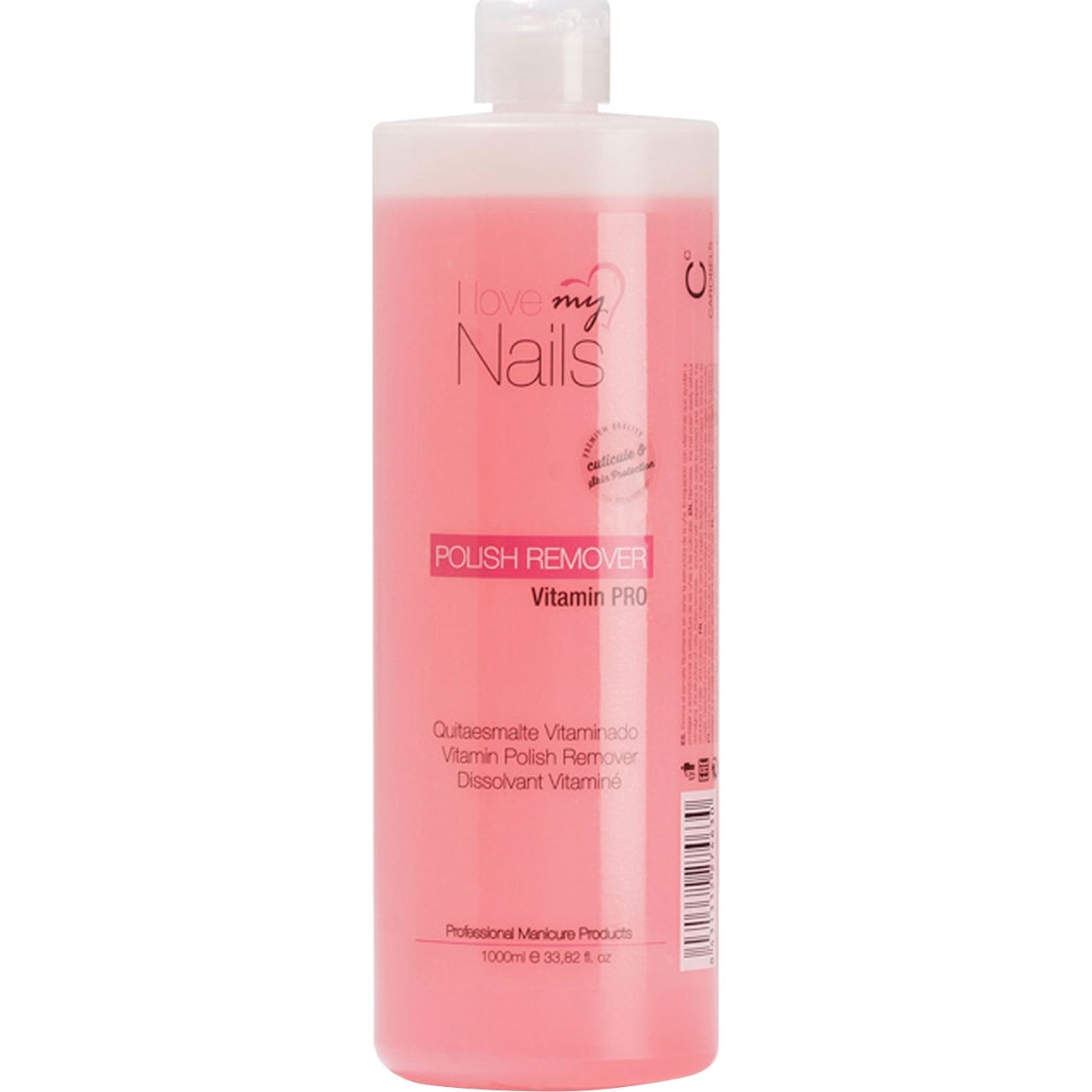 I Love My Nails Quitaesmalte Vitaminado 1L