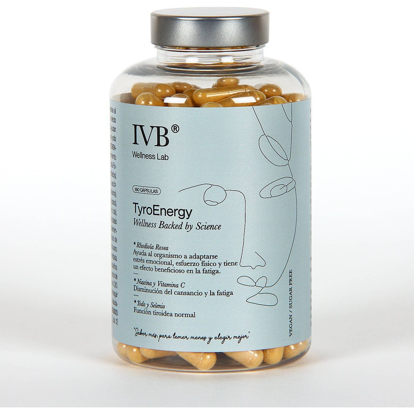 Ivb Wellness Lab Tyroenergy 180 Cápsulas - Imagen 2