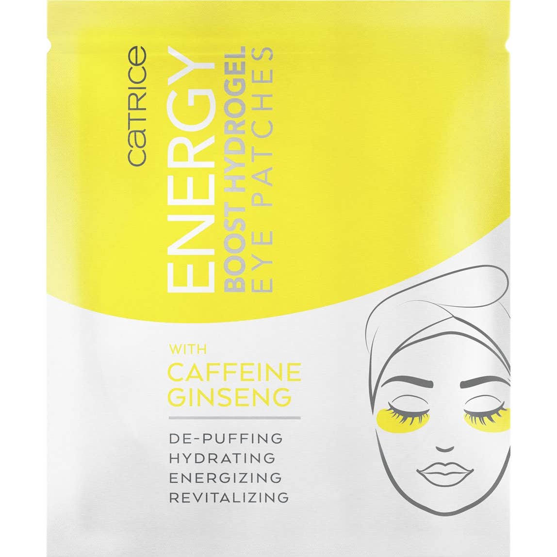 Catrice Parches para Ojos de Hidrogel Energy Boost 1ud
