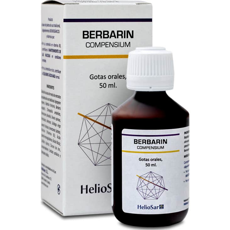 Heliosar Berbarin Compensium Gotas 50 Ml